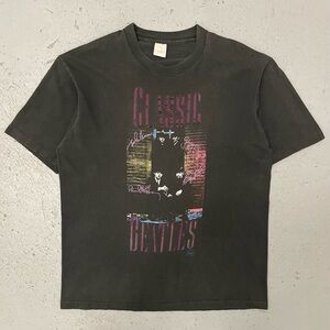 Vintage 90s The Beatles Classic Beatles Rare Rock Concert Band T Shirt XL
